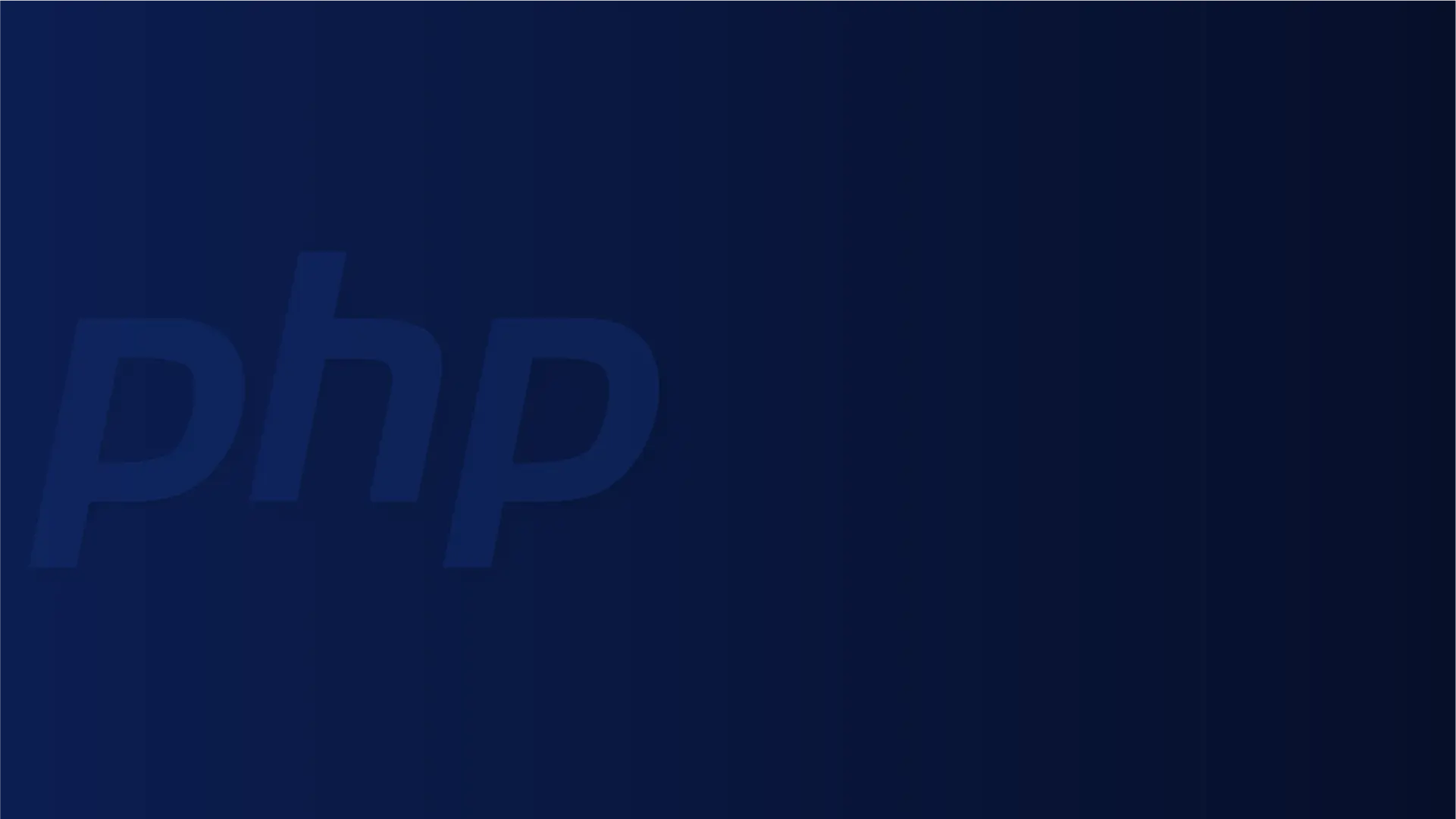 PHP Development Services